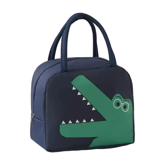 Insulated Lunch Box Bag, Portable Convenient Thermal Bag for Work Class Students, Aluminum Foil Bento Carrier
