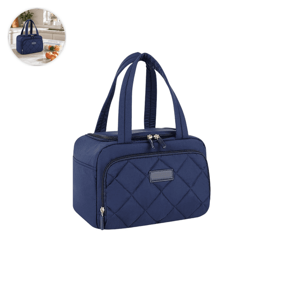 Insulated Lunch Box Bag with Waterproof Picnic Design for Outdoor Meals, Reusable Food Storage and Transport for Workplace, Picnics, Travel, and Outdoor Activities