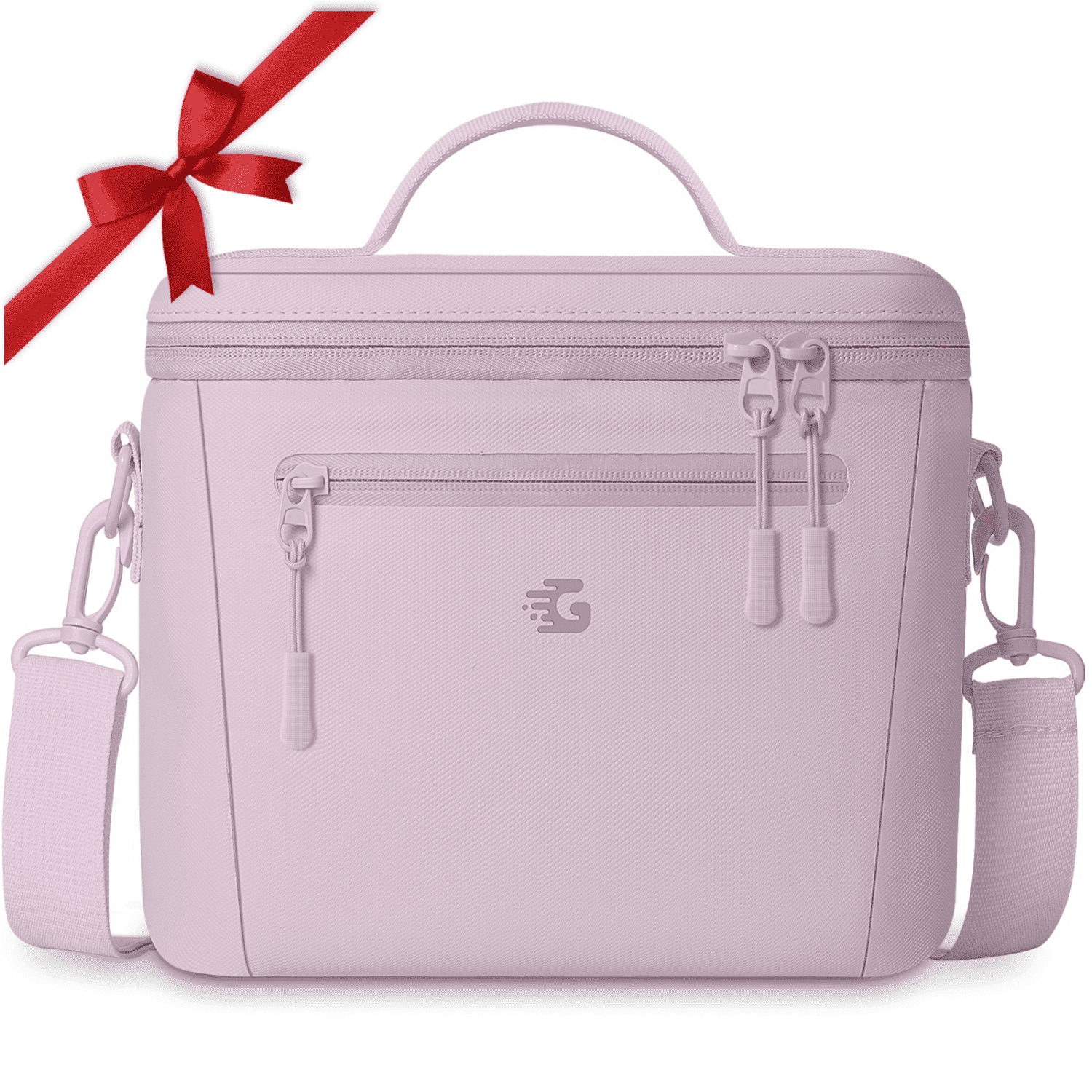 Insulated Lunch Box Bag Women - 8L Lunch Tote Bag with Adjustable Shoulder Strap, Waterproof Leakproof Lightweight Reusable Cooler for Work Picnic