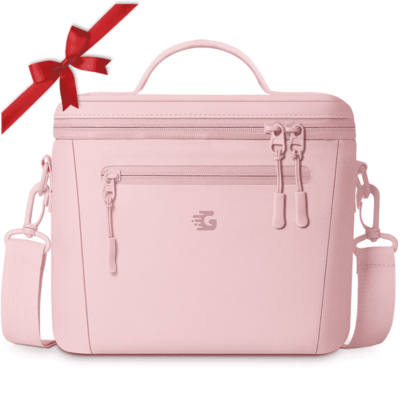 Insulated Lunch Box Bag Women - Waterproof Leakproof Lightweight Reusable Cooler for Work Picnic