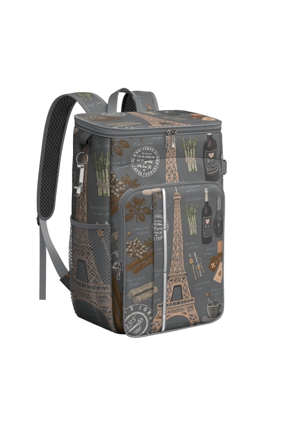 Insulated Lunch Box Cooler Backpack Tower Lightweight Insulated Backpack Cooler Leak Proof Travel Camping Lunch Backpack Office Lunch Storage for Camping Hiking