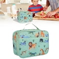 thumbnail image 1 of Insulated Lunch Box – Durable and Reusable, Green, 1 of 8