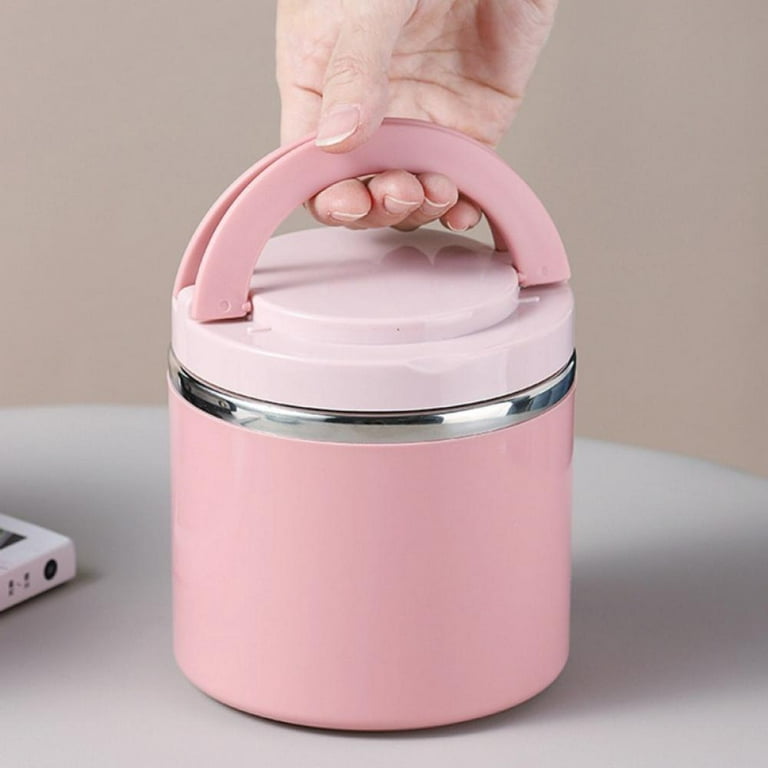 Lunch Box for Hot Food Adults Kids Soup Thermos Lunch Containers Wide Mouth  Vacuum Insulated Stainless Steel Leakproof Bento Box - AliExpress