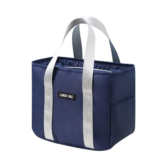 Insulated Lunch Box Large Capacity Thermal Bag Food Dery Storage Container, Cooler Tote For Travel Picnic, Work School Shopping, Suitable For All Groups Men Women Kids