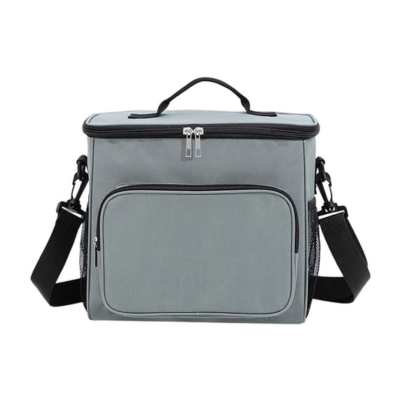 Insulated Lunch Box for Men Women Youngsters, Leakproof Reusable Lunch Bag Cooler for Work Campus Office, Soft Thermal Lunchbox Tote with Shoulder Strap