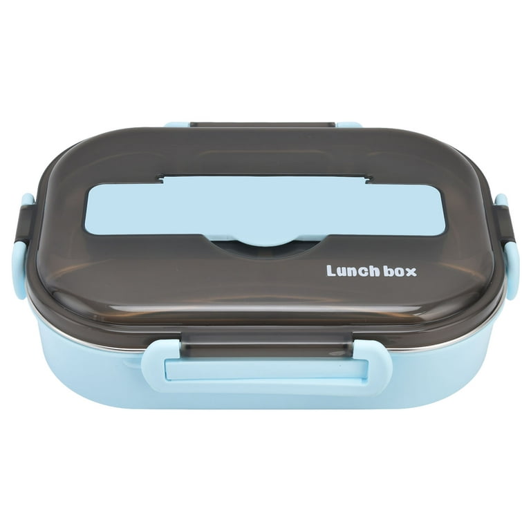 Lunch Box, Reusable Bento Box Removable Tray Keep Warm Function Food Grade  Plast
