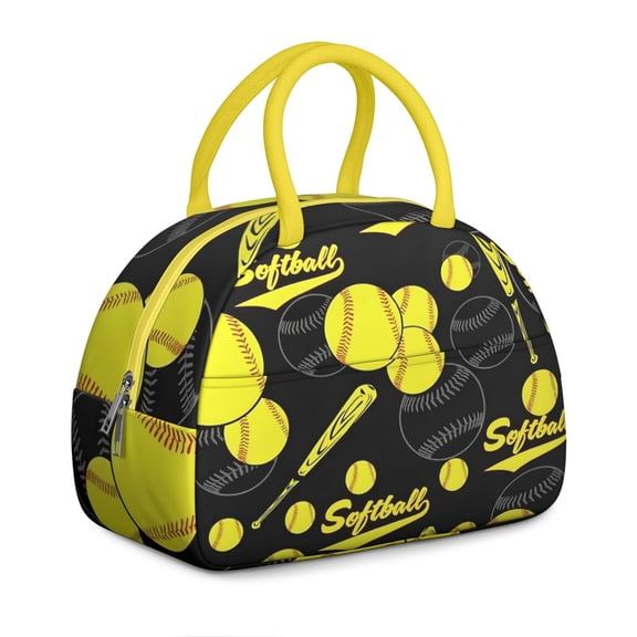 Insulated Lunch Box for Sports Players, Reusable Thermal Cooler for Baseball, Football, and Soccer Games