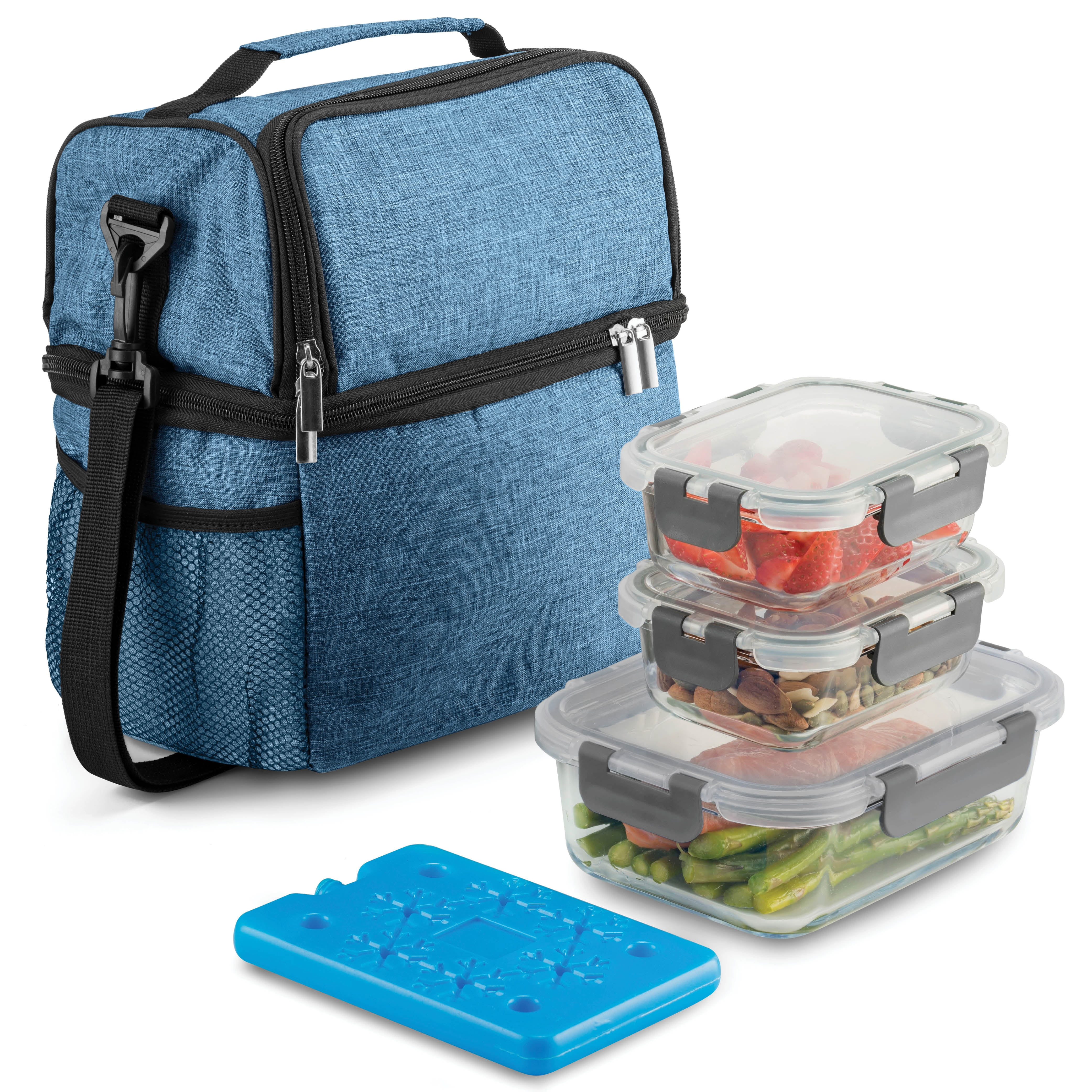 Bento Lunch Box with Thermos Vacuum & Lunch Bag Set Insulated & Leakproof  7445010716702