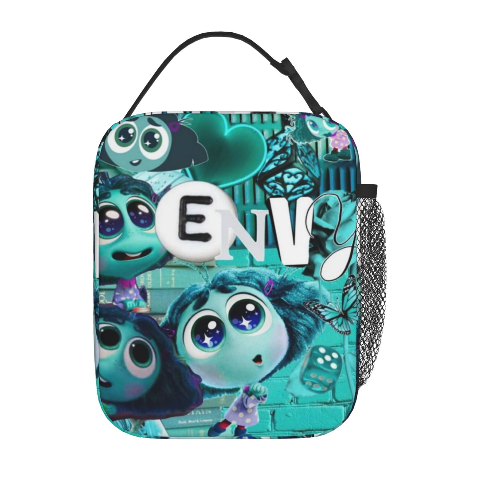 Insulated Meal Box Cooler Tote, Inside Out 2 Lunch Bag with Shoulder ...