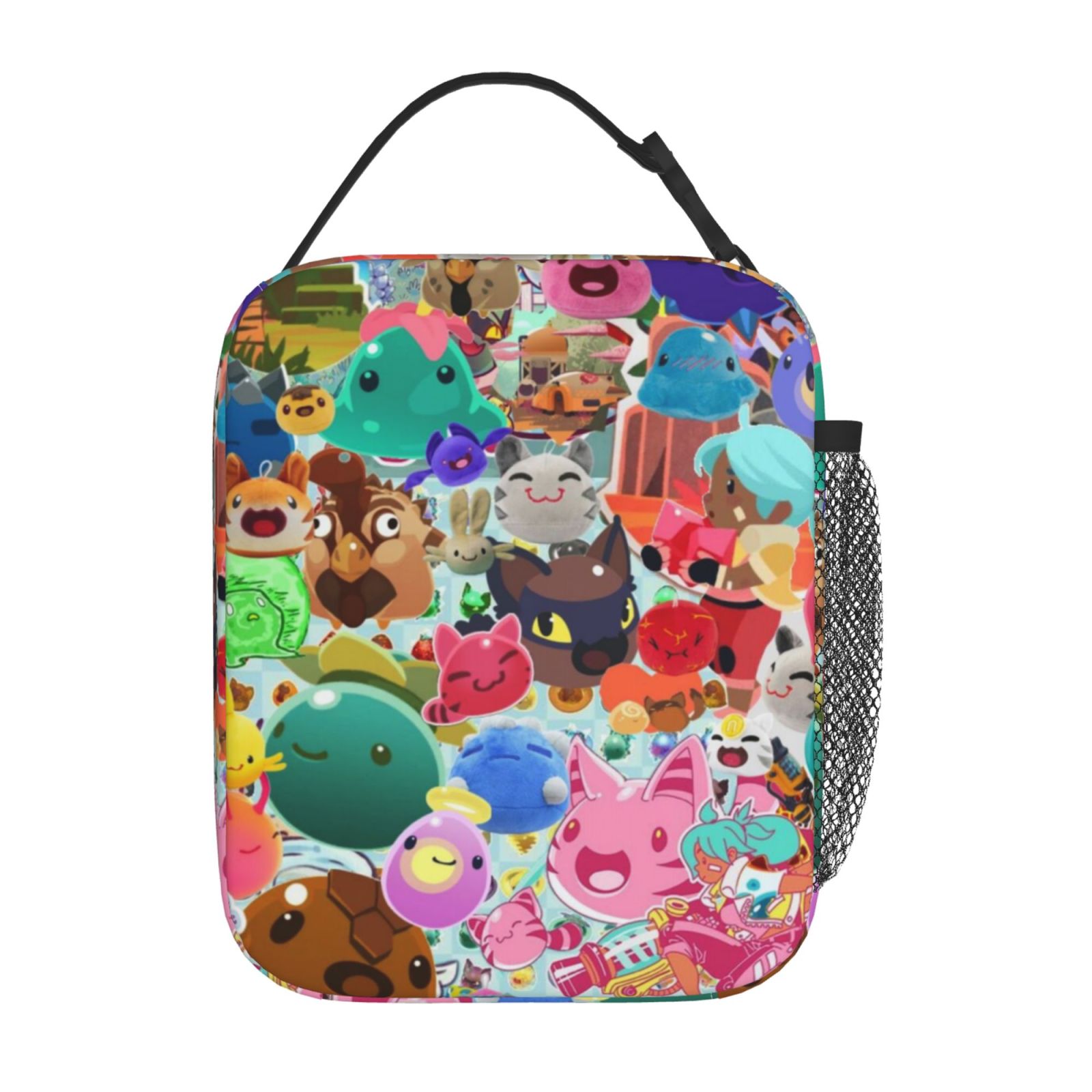 Insulated Meal Box Cooler Tote, Slime Rancher Lunch Bag with Shoulder ...