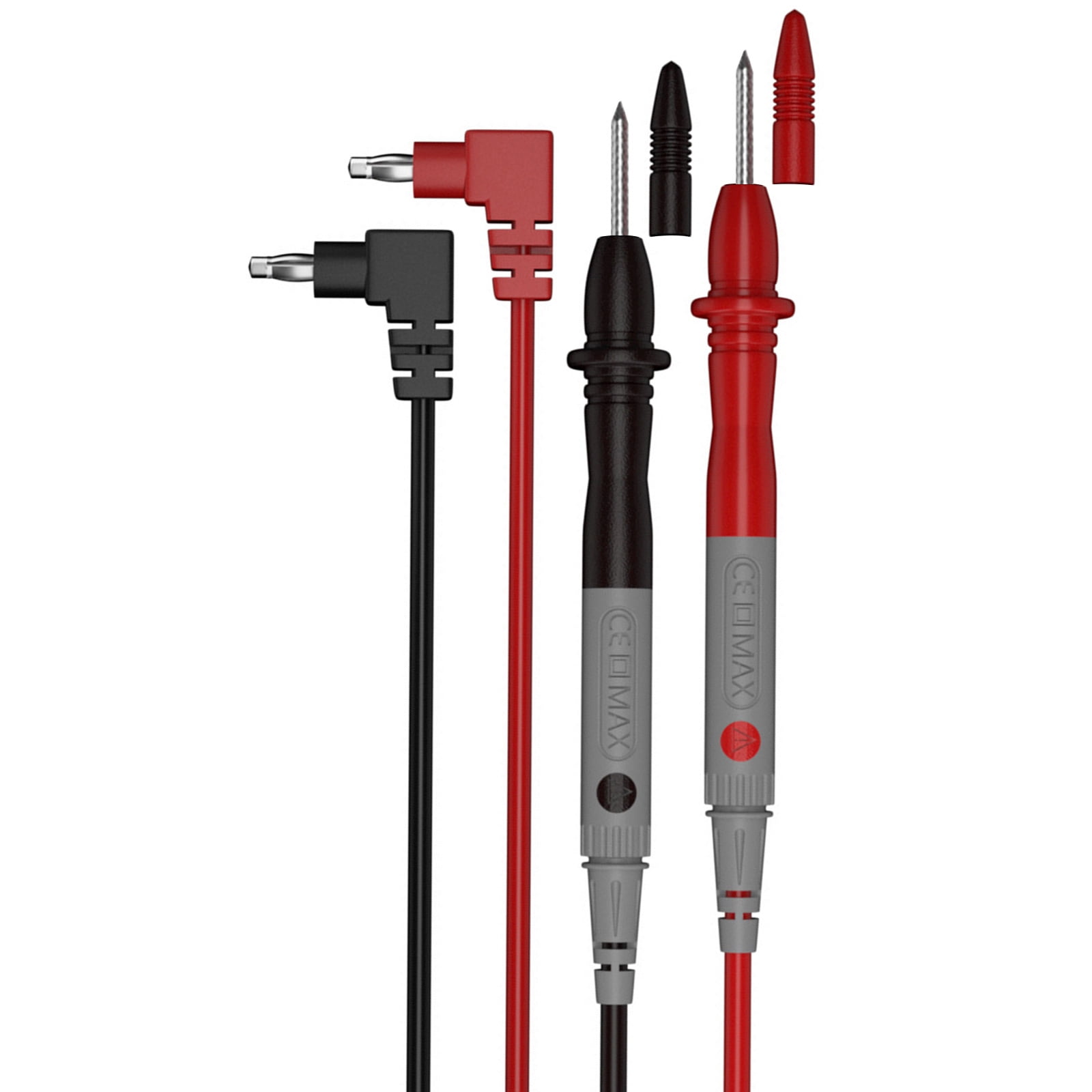 Insulated Multimeter Probes Leads 1000V Rate Multimeter Leads with Tip ...