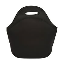 Insulated Neoprene Lunch Tote Bag, 11.8" X 5.9" X 11" Waterproof Soft-Grip Cooler for Work & office, Machine-Washable Thermal Picnic Pouch Keeps Food Cold 4 , 1*Outdoor Neoprene Lunch Bag Picnic Bag