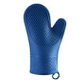 thumbnail image 1 of Insulated Oven Glove Silicone Heat-proof Microwave Mitt Heat Resistant Anti-Slip, 1 of 4