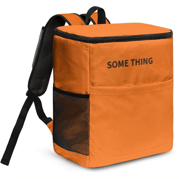 Insulated Picnic Backpack Cooler - 600D Waterproof Oxford, Multi-Pocket Design, 12.6''x13.8''x7.1'' for Outdoor Adventures