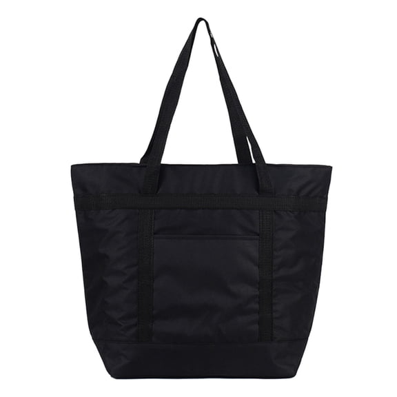 Insulated Picnic Cooler Bag - Durable Polyester Fabric, 39L Capacity for Camping, Tailgating & Outdoor Use, Waterproof Lining & Adjustable Shoulder Strap,Black