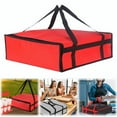 thumbnail image 1 of Insulated Pizza Delivery Bag,Heat-Retaining Food Transport Bag for Outdoor Use,Non-Woven Foldable Carry Bag,food delivery,insulated pizza bag,Red,1PC, 1 of 10