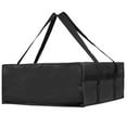 thumbnail image 1 of Insulated Pizza Delivery Bag for Hot Items - Large Capacity Black and Red, 1 of 7