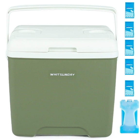 Insulated Portable Cooler,Ultra-Light Hard Cooler