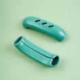 thumbnail image 1 of Insulated Pot Handle Covers, Heat-Resistant Silicone Pot Handle Sleeves In Green (2 Pack), For Cast Iron Skillets, Dutch Ovens, Kitchen Cookware, Stovetop Cooking, Baking, 1 of 8