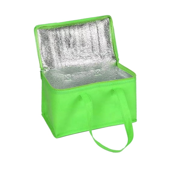 Insulated Reusable Shopping & Delivery Bag, Foldable Thermal Tote for Hot & Cold Food, Grocery, Takeout, Picnic, Beach, Travel and Daily Errands Use