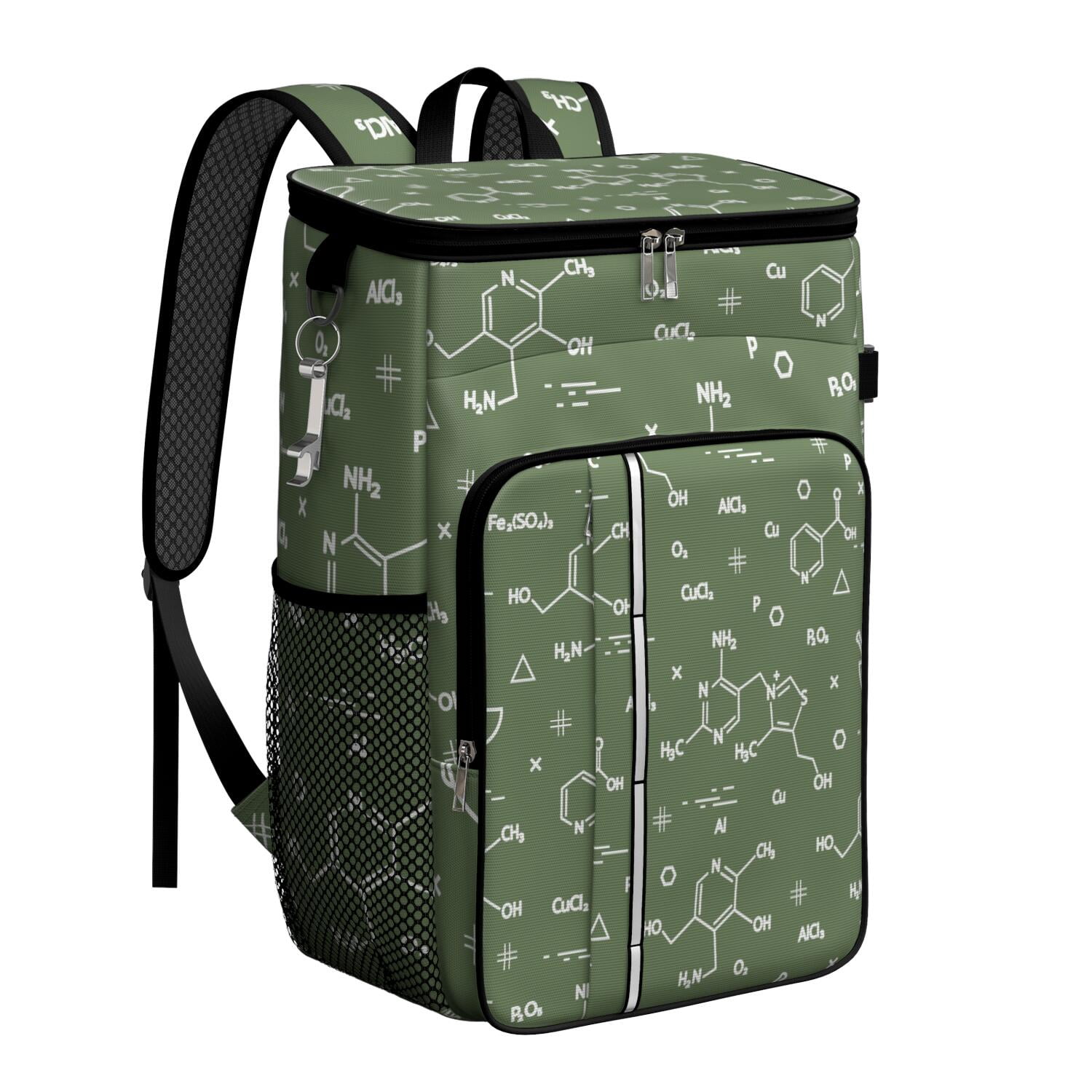 Insulated Science Cooler Backpack with Scientific Formula, Leakproof ...