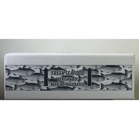 Insulated Shippers 60 Lb Styrofoam Fish Box