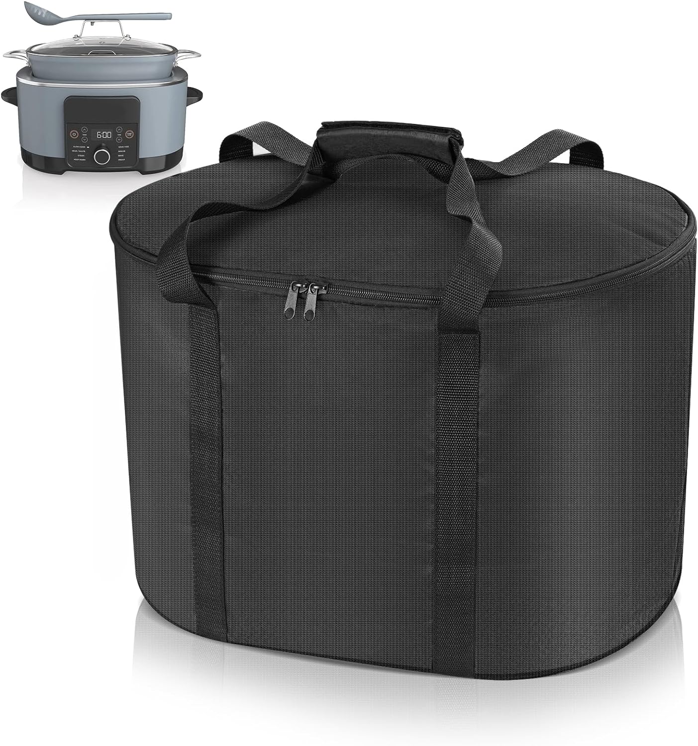 Insulated Slow Cooker Carrying Bag Travel Bag Carrier Compatible with