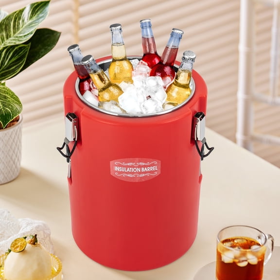 Insulated Soup Container, 20L Commercial Soup Container for Hot or Cold Food Storage, Insulated Bucket