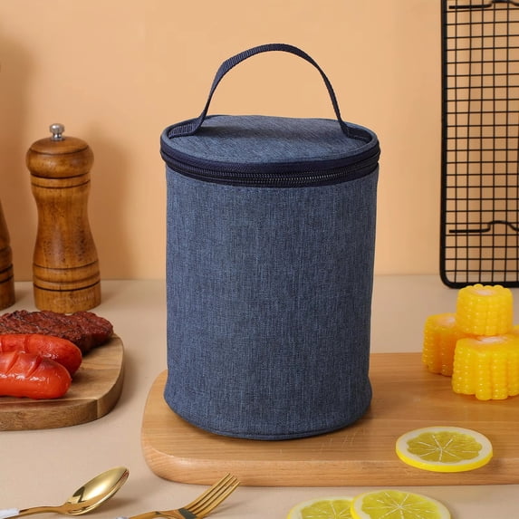 Insulated Soup Cup Bag Heat Resistant Food Grade Carry Pouch for Takeout Hot Soup Containers(One Size,a)