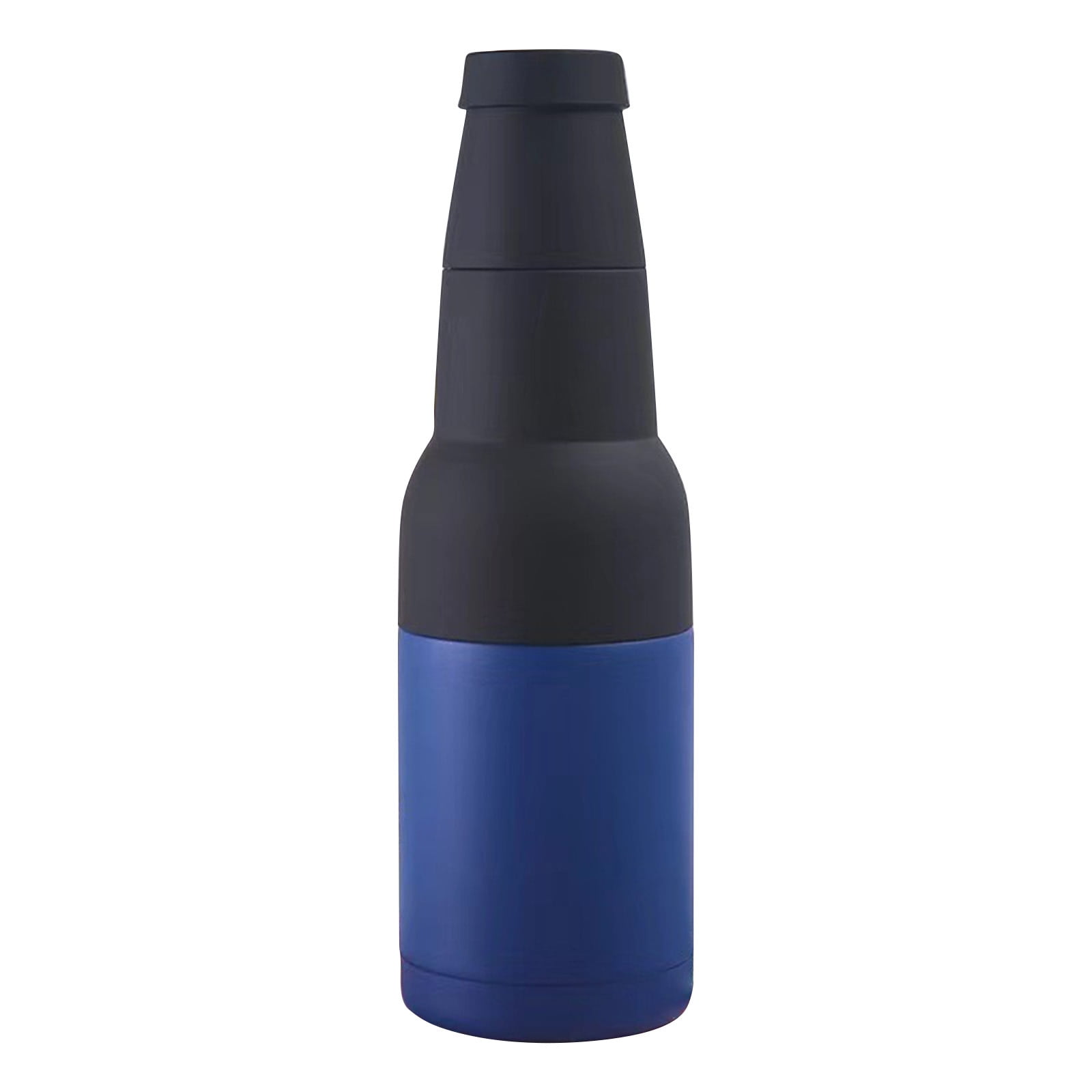 Insulated Stainless Steel Bottle Cooler – with Cap, Keeps Drinks Cold, Fits Most Bottles, Portable Design