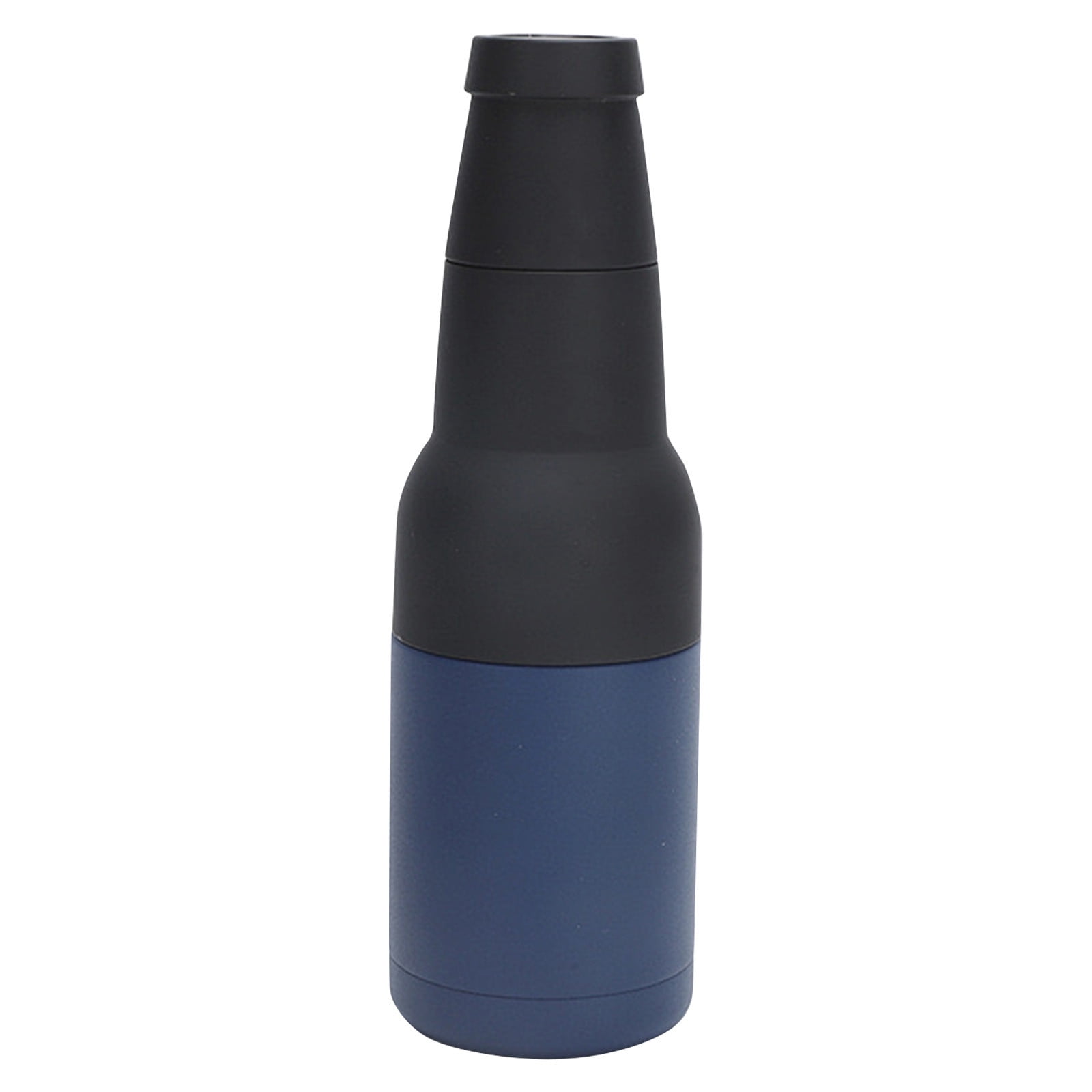Insulated Stainless Steel Bottle Cooler – with Cap, Keeps Drinks Cold, Fits Most Bottles, Portable Design