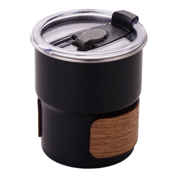 Insulated Stainless Steel Coffee Mug with Lid, Stackable Travel Coffee Cup, Versatile Coffee Cup Supports Cold and Hot Drinks,Coffee Tumbler Flaskap Slim Cup Camping Mug Tea Cups Beer Mug