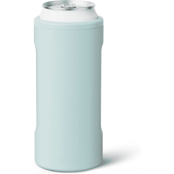 Insulated Stainless Steel Slim Can Cooler for 12oz Cans Blue Agave