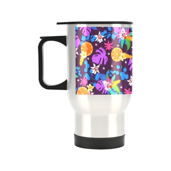 Insulated Stainless Steel Travel Mug - Commuters Cup - Citrus (14 oz)