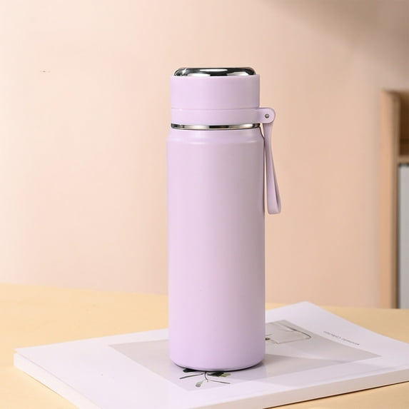 Insulated Stainless Steel Travel Mug - Hot & Cold Thermos Bottle for Sports, Gym, Office - Leak-Proof & Durable