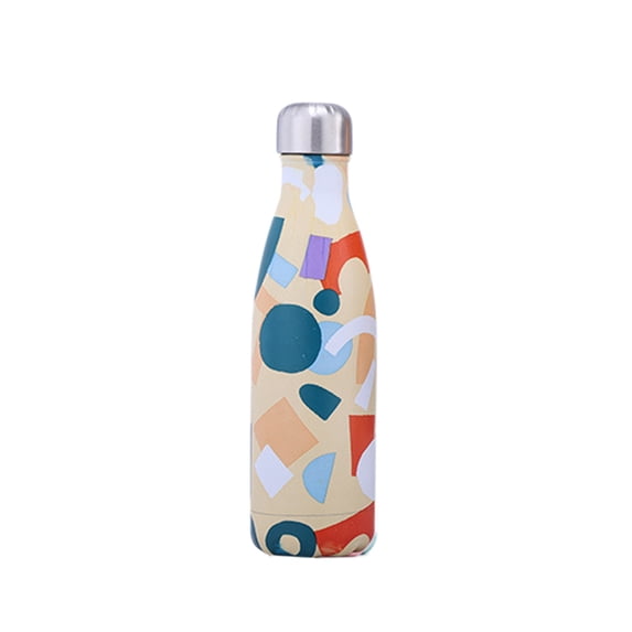 Insulated Stainless Steel Water Bottle with Double Layer Technology for Hot & Cold Drinks, Leak-Proof Cap, Portable for Outdoor Activities, Travel, Fitness, and Daily Use