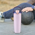 thumbnail image 1 of Insulated Stainless Steel Water Bottle with Straw,Water Cup With Handle for Sports, Travel, and School BPA-Free Sports Water Bottle, 30 oz,, 1 of 6