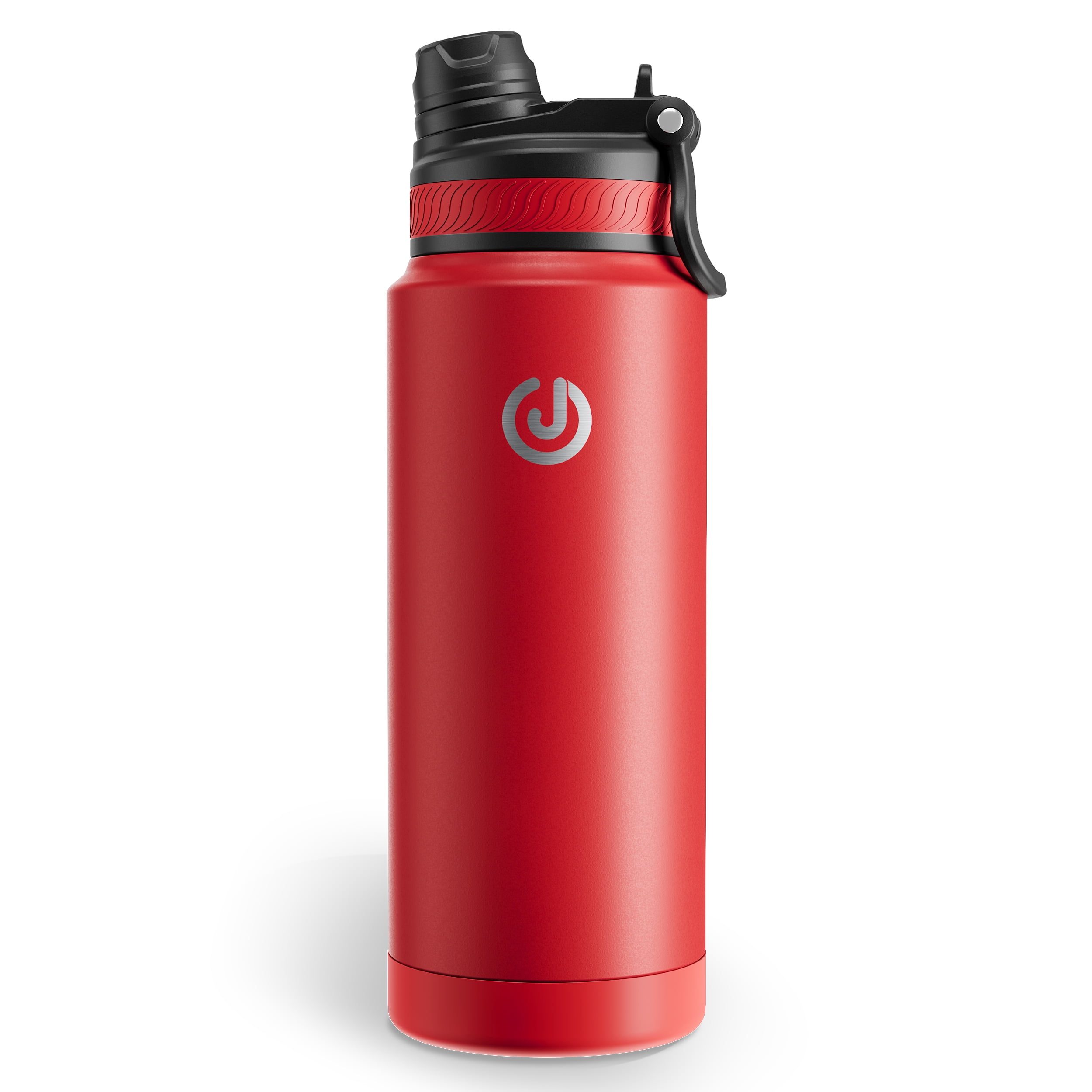 SEALLAMA Stainless Steel Water Bottle - 21 Oz Double-Wall Vacuum With 2 Lids (Straw & Chug)