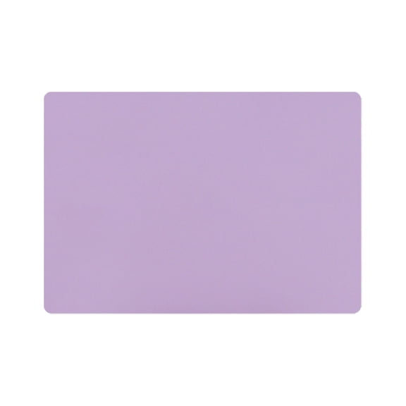 Insulated Table Mat,Placemats PlasticTable Mats Heat Resistant Easy to Clean Wipeable Waterproof Washable Outdoor Placemats for Kitchen Dining Patio Table Decorations,Dinner Plate Mat,Light Violet