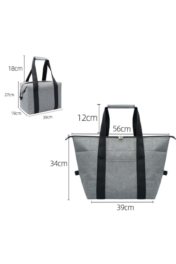 Insulated Thermal Cooler Bag Dirt-proof Easy-to-carry Handle Large Capacity