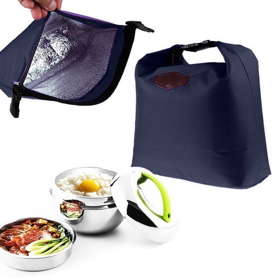 Insulated Thermal Food Container Reusable Hot Cold Temperature Retention For Outdoor Travel Picnic Lunch Tableware