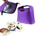 thumbnail image 1 of Insulated Thermal Food Container Reusable Hot Cold Temperature Retention For Outdoor Travel Picnic Lunch, 1 of 5
