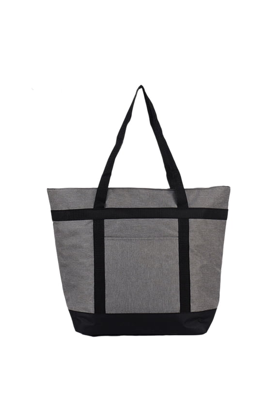 Insulated Tote Bag Leakproof Tote Bag for Women Large Capacity Shoulder Bag Top Handle Handbag with Zipper for Work College Travel Daily