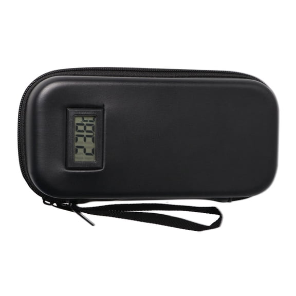 Insulated Travel Bag Feature Real Time Temperature & Ice Packs for Cool Medication Transport