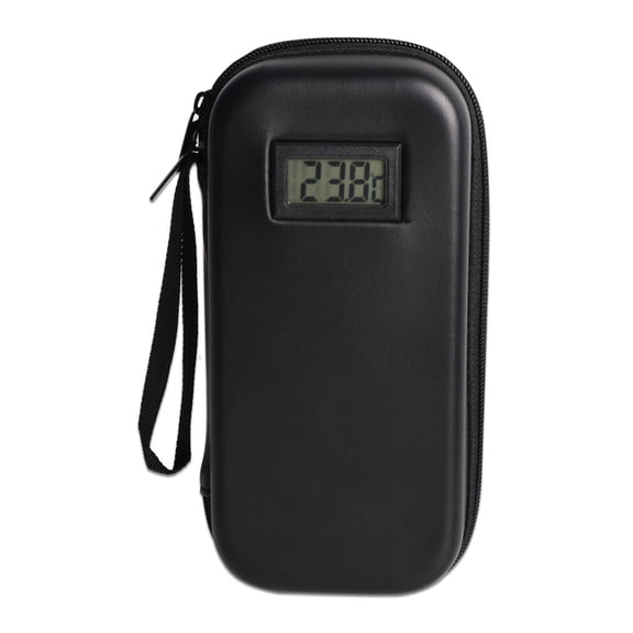 Insulated Travel Bag Feature Real Time Temperature Monitoring&Reusable Ice Packs for Cool Medication Transport