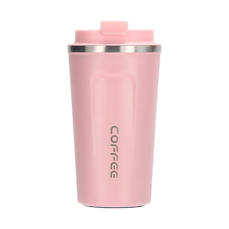Insulated Travel Mug Stainless Steel Coffee Cup Leakproof Lid Vacuum Insulation Keeps Hot Cold Beverages For Tea Water 510ml