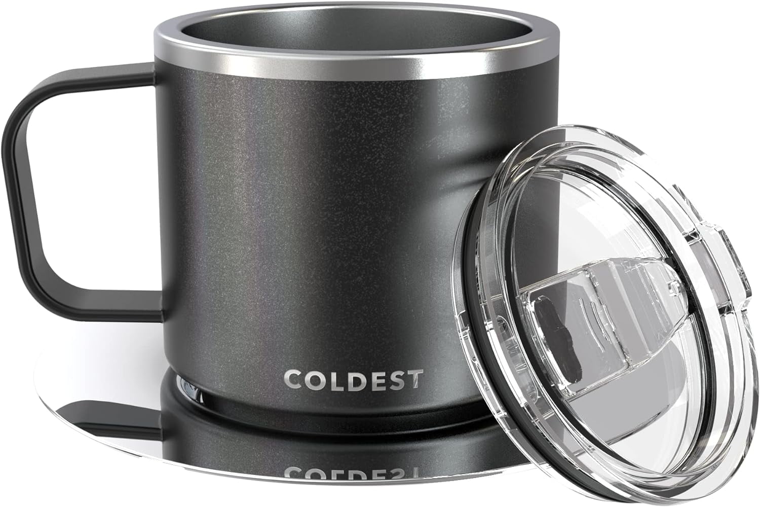 Insulated Triple Wall Espresso Cup with Saucer Leakproof Travel Mug for Nespresso Machines Stackable Stainless Steel Thermos Perfect Gift for Coffee Lovers Walmart