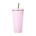 thumbnail image 1 of Insulated Tumbler 500ml Stainless Steel Vacuum Straw Tumbler Single Drinkware, Scratch Resistant Surface Kitchen Gadget, Portable Beverage Container for Commute Gym Outdoor Coffee Serving, 1 of 9