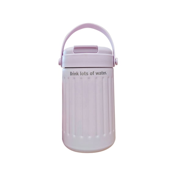 Insulated Tumbler Drinkware Trend Tone Stainless Travel Coffee Flask 1 Pack, Anti-Leak Lid Kitchen Gadget, Double Wall Vessel for Household Countertop Daily Coffee Tea Hydration