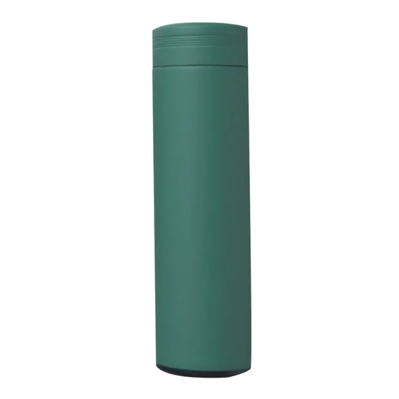 Insulated Tumbler Stainless Steel LED Temp Read Thermal Flask Single Drinkware, Digital Monitoring Kitchen Gadget, Long Heat Cold Retain Beverage Container for Home Office Outdoor Coffee Drinking